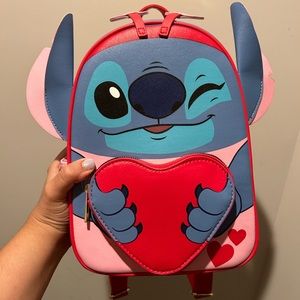 Disney Stitch loungefly backpack. NWOT